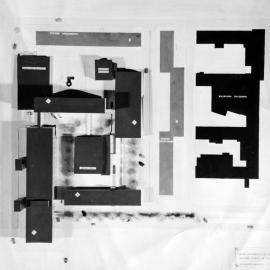 Model of plans for Kensington Campus.