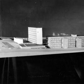 Model of plans for Kensington Campus.