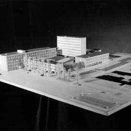 Model of Proposed Buildings at the Kensington Campus