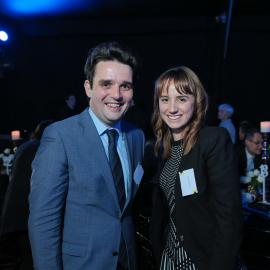 2017 Alumni Awards Dinner - Laurie Pearcey, Caitlin Barrett