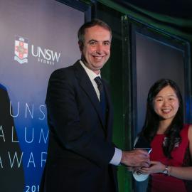 2017 Alumni Awards Dinner - Merlin Crossley, Beryl Lin