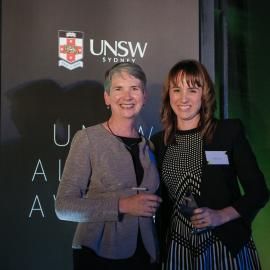 2017 Alumni Awards Dinner - Susan Dodds, Caitlin Barrett