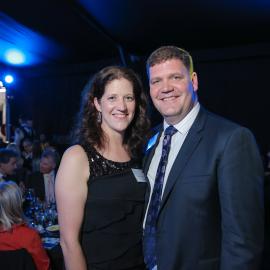 2017 Alumni Awards Dinner - Leslie Paparsenos, Jon Paparsenos