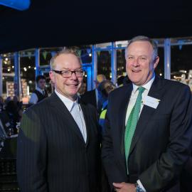 2017 Alumni Awards Dinner - Ross Harley, Bruce Morgan