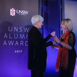 2017 Alumni Awards Dinner - Emma Johnston, Frances Separovic