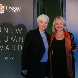 2017 Alumni Awards Dinner - Emma Johnston, Frances Separovic