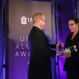 2017 Alumni Awards Dinner - Ross Harley, Hetti Perkins