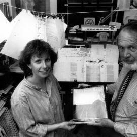 Julia Tanguy and Douglas Howie of UNSW Press