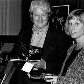 Dawn Fraser with Deborah Healey