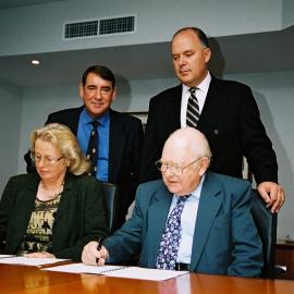 Len & Margaret Ainsworth Scholarships Signing