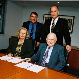 Len & Margaret Ainsworth Scholarships Signing