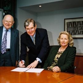 Len & Margaret Ainsworth Scholarships Signing