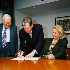 Len & Margaret Ainsworth Scholarships Signing
