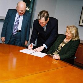 Len & Margaret Ainsworth Scholarships Signing