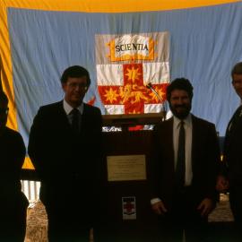 Opening of the Automated Patrol Telescope (Siding Spring Observatory)