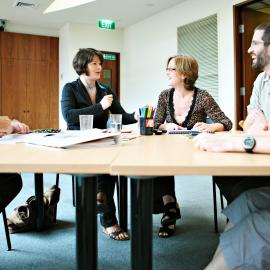 Staff in Workshop