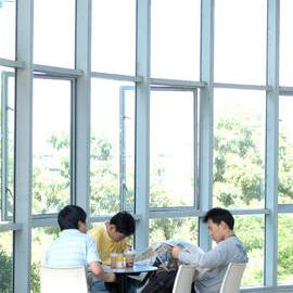 Students - Esme's (?) Cafe