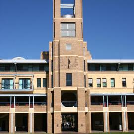 Quadrangle Building Tower Sundial