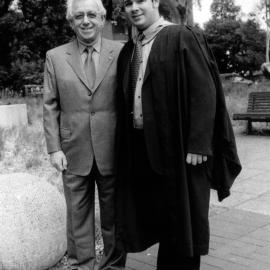 Frank Lowy & grandson Daniel Lowy
