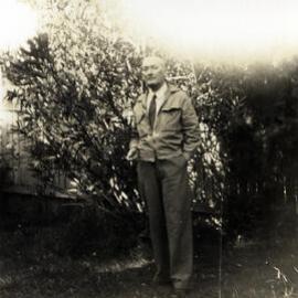 John Clancy at home