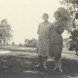 "Bill" with Nell Buckland (Ethel Clancy's sister)