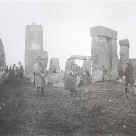 Australian soldiers at Stonehenge