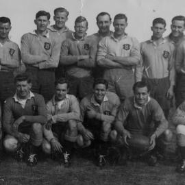 Gordon Samuels in Briars Rugby Union Team