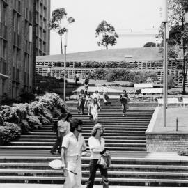 Walkway / Steps Next to Electrical Engineering