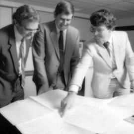 Dr David Hunt, Mr Ed Dobell and Dr Graham Low