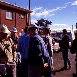 Mining - Students Onsite Drilling - Prospect Quarry