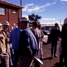 Mining - Students Onsite Drilling - Prospect Quarry