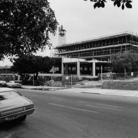 Progress Photograph of AGSM Building.
