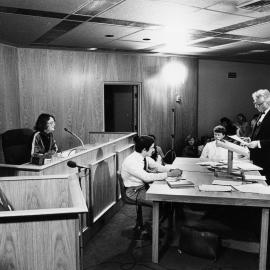 School of Law. Judge J Mathews, M Di Suvero, J Browne QC