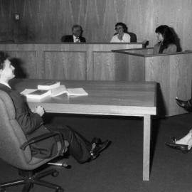 School of Law. Moot Court for Social Work Students