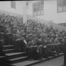 Quiz in the Main Lecture Hall, Sydney Technical College, Ultimo