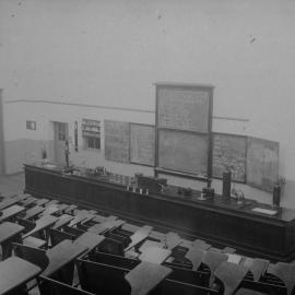 Main Lecture Hall (by night), Sydney Technical College, Ultimo