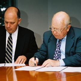 Len & Margaret Ainsworth Scholarships Signing