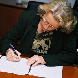 Len & Margaret Ainsworth Scholarships Signing