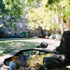 Morven Brown Courtyard and Bourke Memorial Fountain