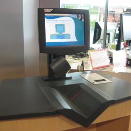 Law Library - Self Check machine