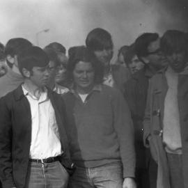 Burning Tharunka - Library Lawn