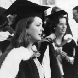 Graduates at Graduation Ceremony 
