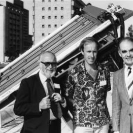 Opening of UNSW's solar hot water systems testing facility