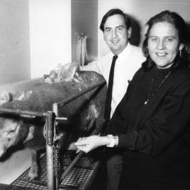 Eugenie Lumbers and Greg Kesby