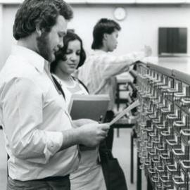 Library - card catalogue system