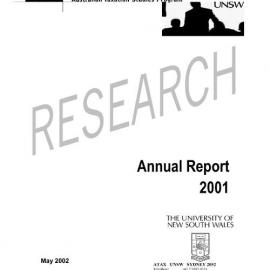 2001 Australian Taxation Studies Program Research Annual Report