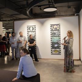 Library Exhibition Opening Event - Gangaagundi Guunuwaygan (Future Life): Recent Works by Chels Marshall 