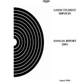 2005 Student Services Annual Report