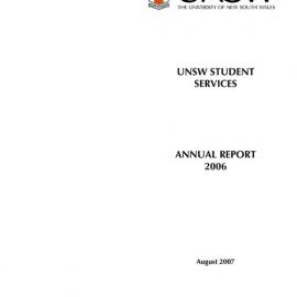 2006 Student Services Annual Report