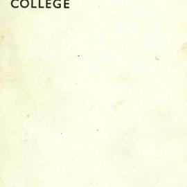 1966 Calendar of the Alexander Mackie College
